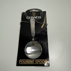 Guinness Irish Draught Beer Toucan Pouring Spoon with 7" Chain Engraved